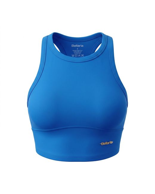 Bellaria Black Active High-Neck Sports Bra