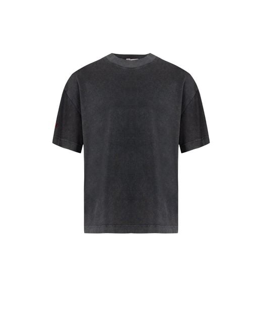 Pcfg Black Your Itch Acid Washed Tshirt for men