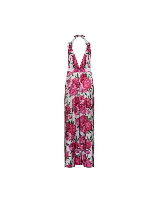 Nur Karaata Purple Saponaria Dress