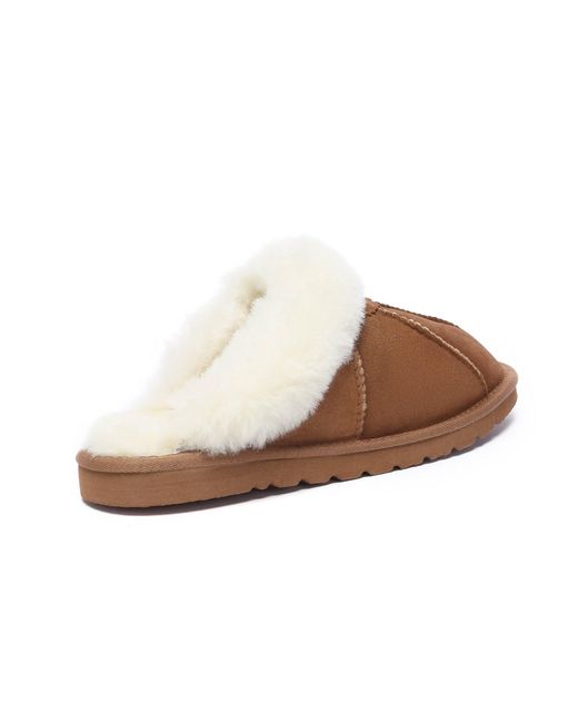 EverAu Australia Brown Magpie Slippers for men