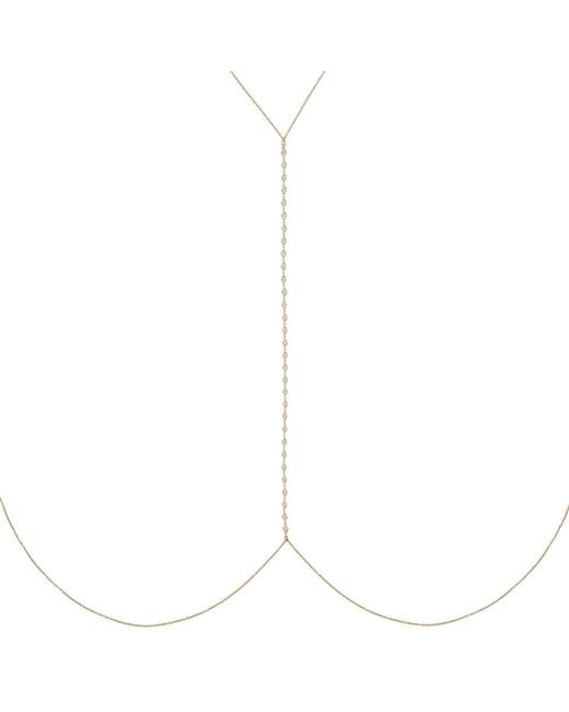 La Soula Jewelry Metallic Neutrals Muse Body Chain