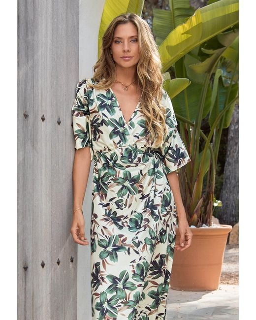 Chic by Lirette White Neutrals Kimono Dress Lotus Bastimentos