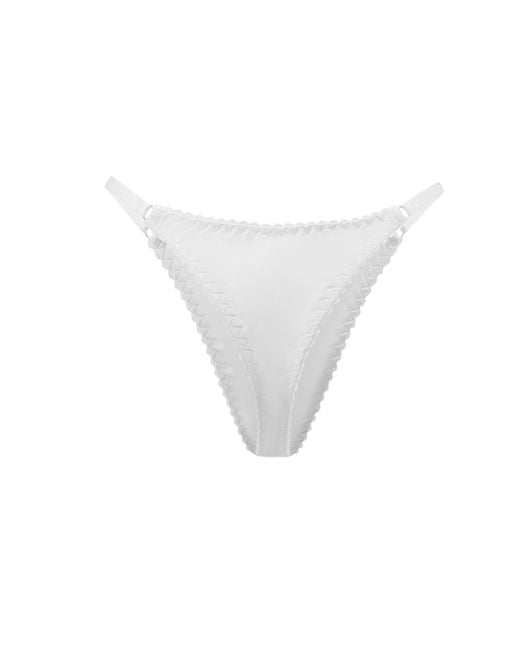 Daily Underwear Multicolor Neutrals Set Microfiber Adjustable String Panties