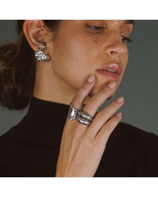 Mickey's Girl Metallic Slim Dome Waterproof Ring