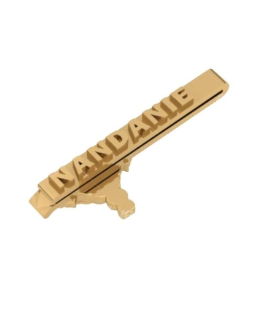 NANDANIE Yellow The Elephant Tie Bar