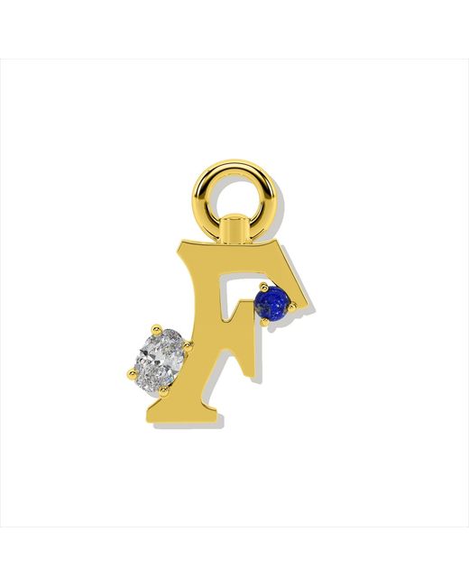 Onia Metallic Amare Letter Charm