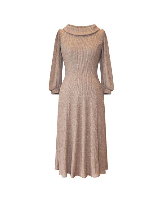 Alie Street London Natural Neutrals Meredith Turtle Neck Dress
