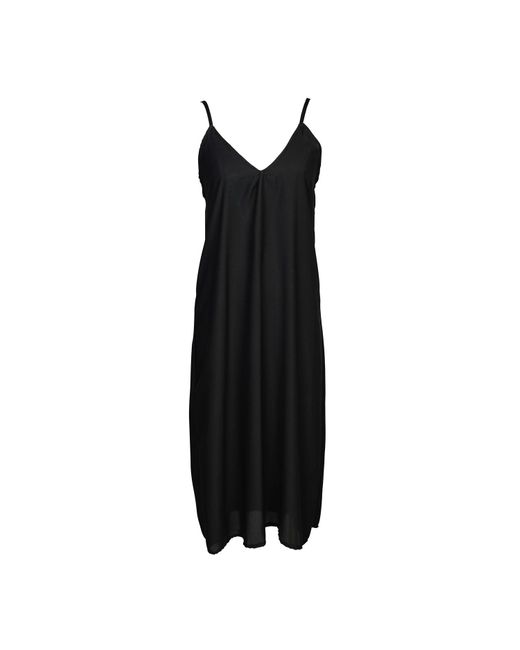Jennafer Grace Black Sequin Layered Slip Dress