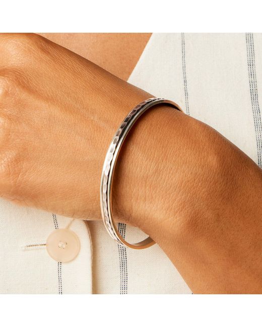 Charlotte's Web Jewellery White Karma Abundance Spinning Stacking Bangle