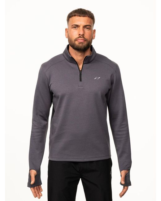 Saved Lab Blue Quarter Zip for men