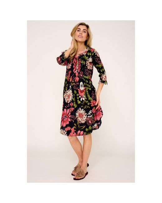 At Last Red Annabel Cotton Tunic