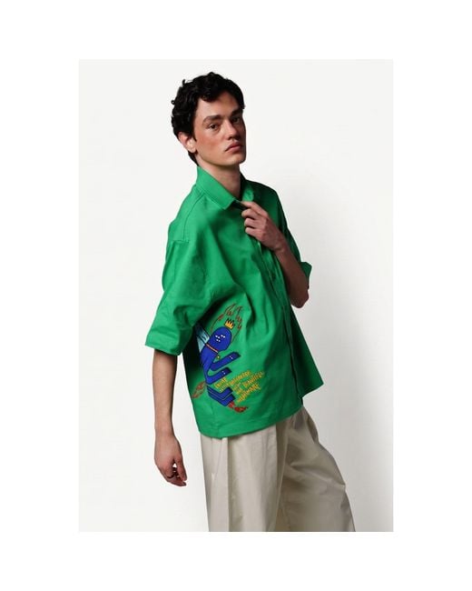 King Naked Green Enjoy Your Dream Shirt for men