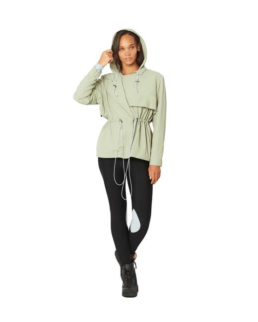 Bennu Ruth Rain Jacket, Evergreen