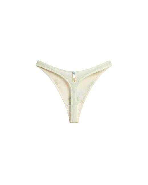 Scarlett Gasque Yellow Tallulah Thong