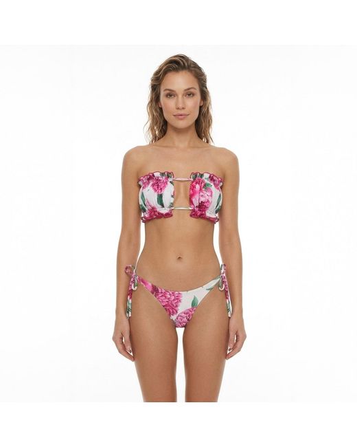 Nur Karaata Pink Sun Bikini Set