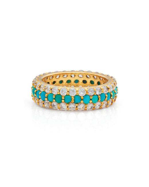Preeti Sandhu Metallic 14K, Plated Dome Ring