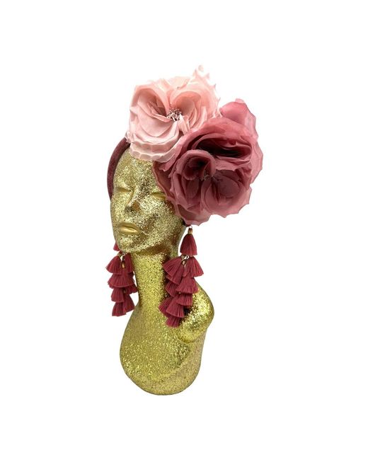 Julia Clancey Red Chacha Bloom Headband