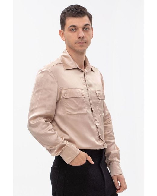 Maison Bogomil Brown Regular Fit Shirt for men