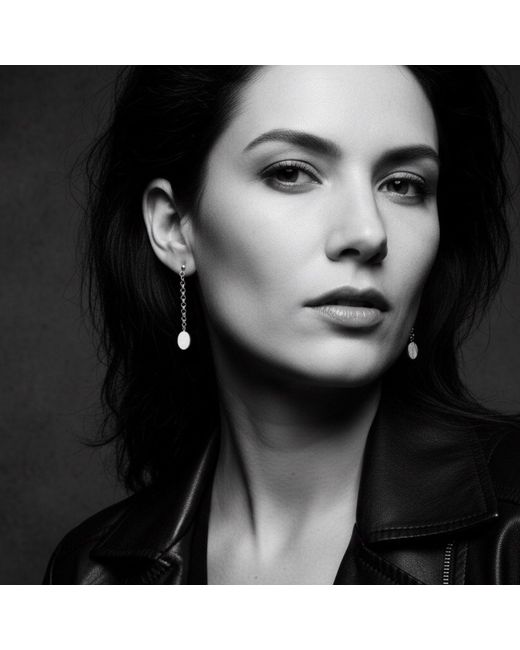 Tg-Jewellery by Tamara Gervasio Metallic Oval Drop Earrings — Sterling
