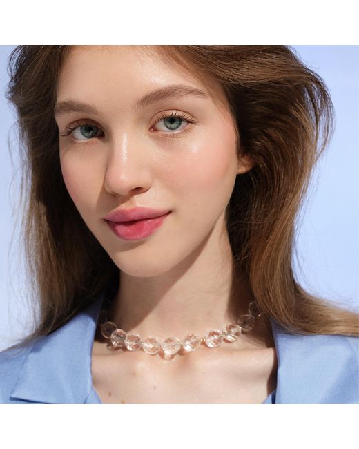 Saule Label Metallic Neutrals Leni Grande Necklace