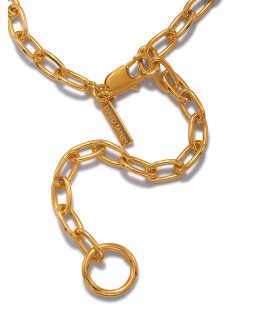 Jaredjamin Metallic Chain Reaction Necklace for men