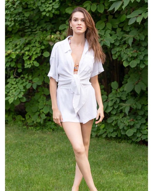 Change of Scenery White Neutrals Michelle Shirt Fresh