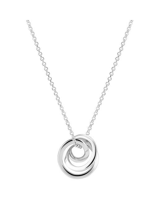 Sif Jakobs Jewellery Metallic Necklace Spirale Pianura