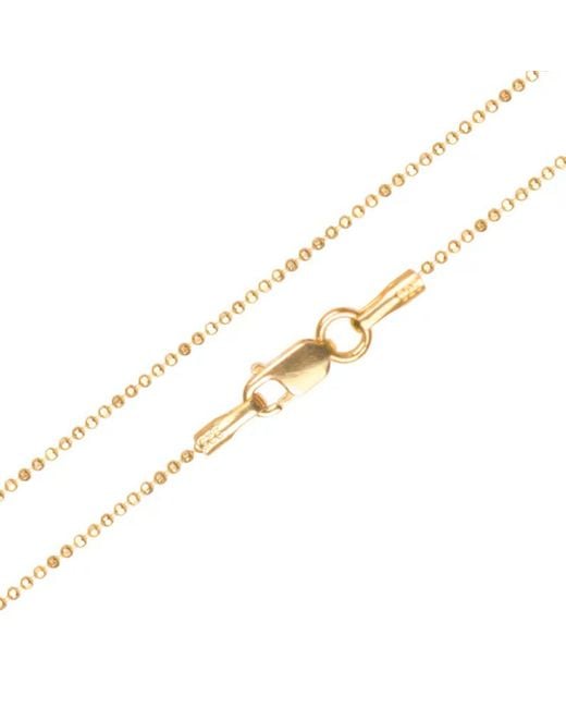 The Jewellery Store London Metallic Fine Ball Chain