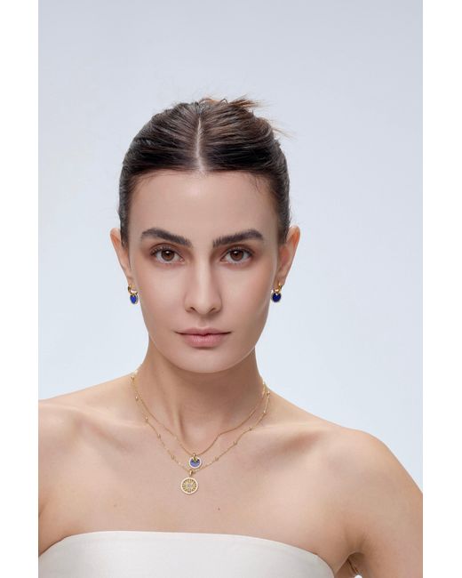 Freqnc Atelier Metallic Star Earrings