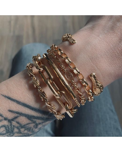 IN CAUDA VENENUM Metallic Varuna Bracelet
