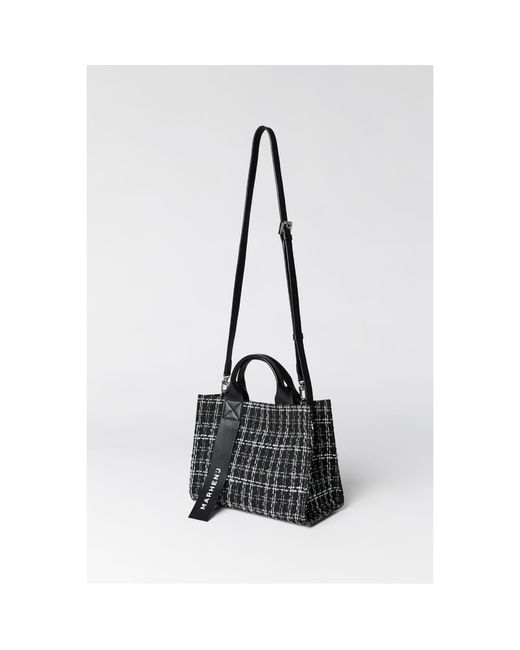 MARHEN.J Black Rico Mini Tweed