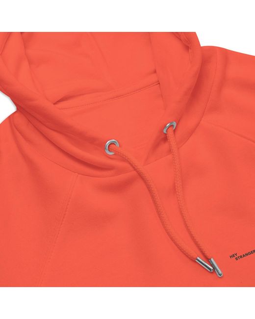 Anchor and Crew Red Burnt Seven You Are Enough X Mental Health Editions Organic Cotton Hoodie