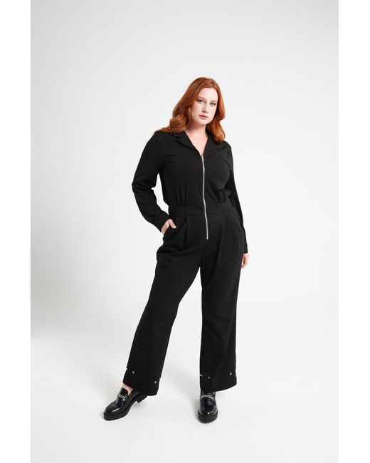 SECTION 101 Black Olivia Jumpsuit