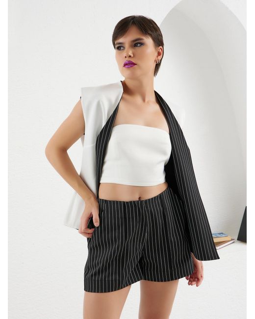 Lumina Eligma Black Clean Cut Shorts