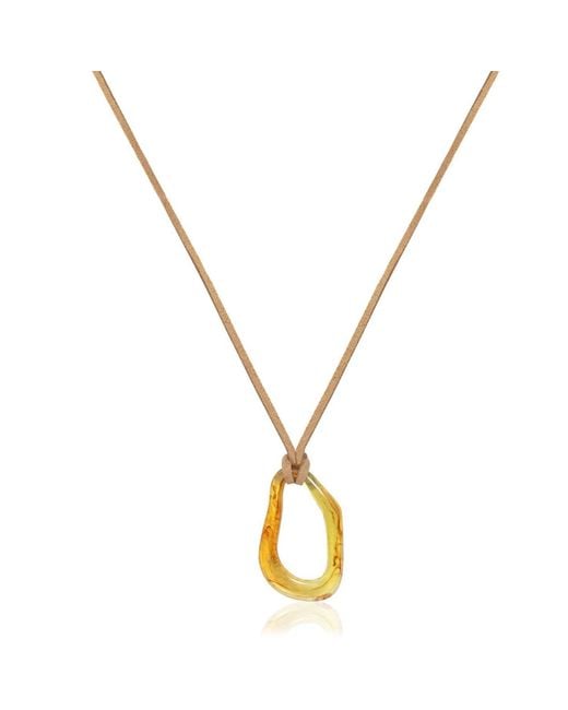 A Weathered Penny Metallic Ember Necklace