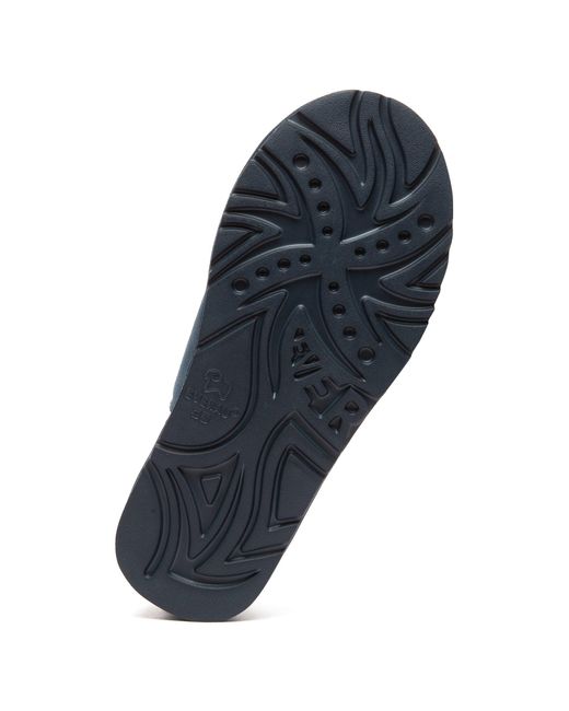 EverAu Australia Blue Wigeon Leather Slippers