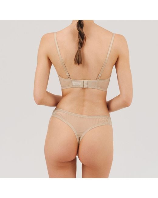 Daily Underwear Natural Neutrals String Panties Base Nude