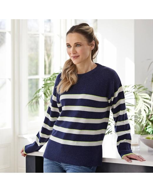 Cove Blue Breton Jumper