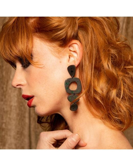 Babaloo Blue Midnight Statement Dangle