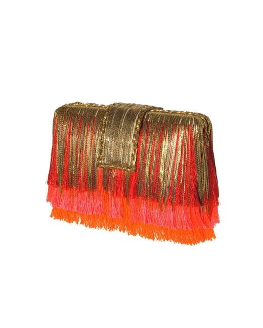 Simitri Multicolor Mimosa Ombre Clutch