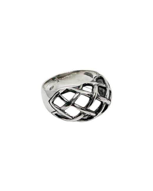 Tg-Jewellery by Tamara Gervasio Metallic The Woven Dome Ring
