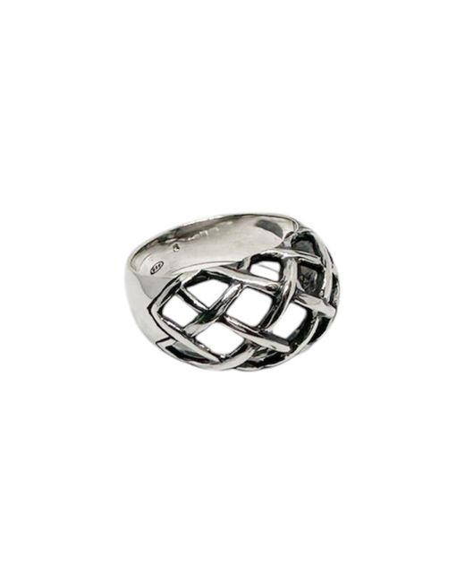 Tg-Jewellery by Tamara Gervasio Metallic The Woven Dome Ring