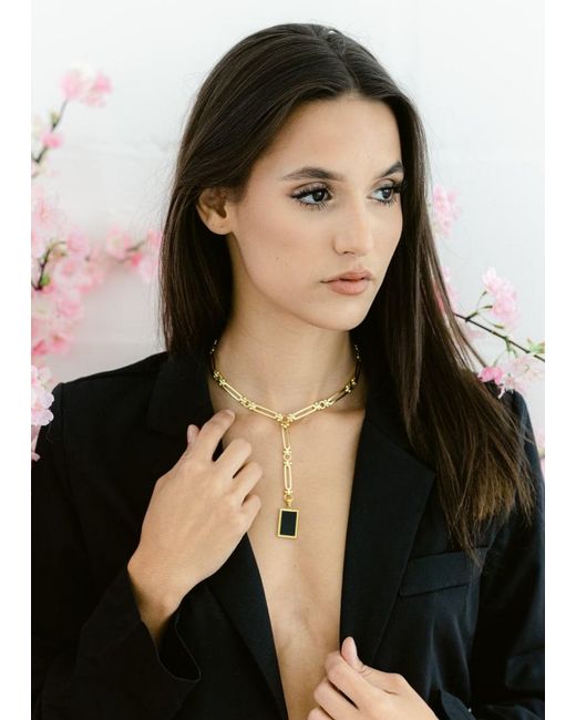 Adriana Pappas Designs Natural Luna Lariat