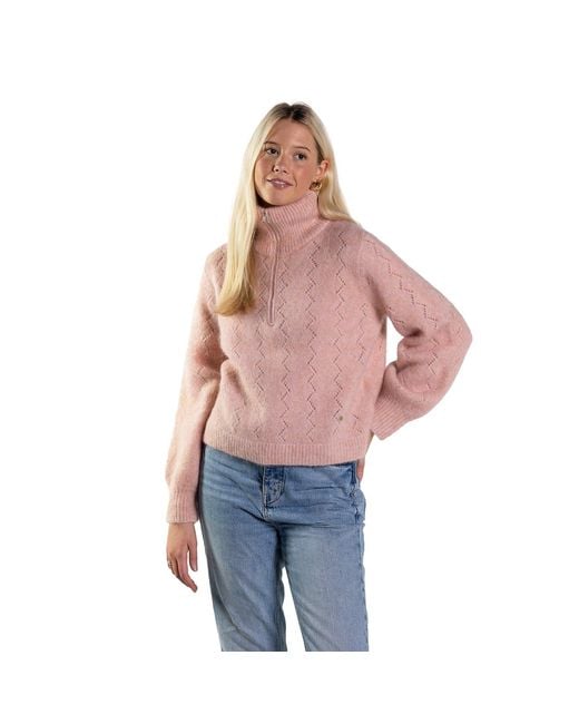 tirillm Pink Mille Fluffy Mohair Pullover