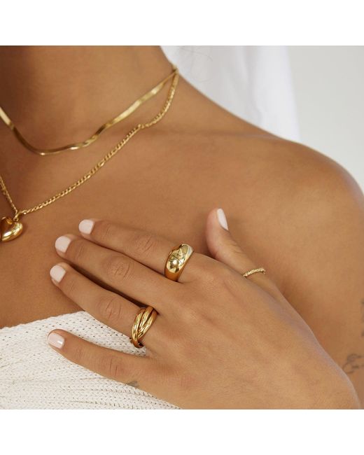 ARMS OF EVE Metallic Sasha Trio Ring
