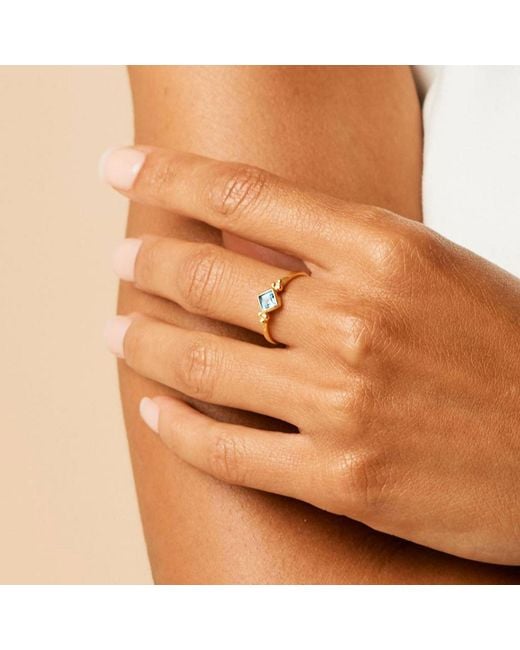 Charlotte's Web Jewellery Blue Divinity Princess Ring