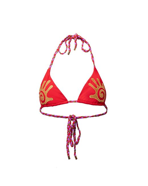 Raw Potential Red Sedona Bikini Top