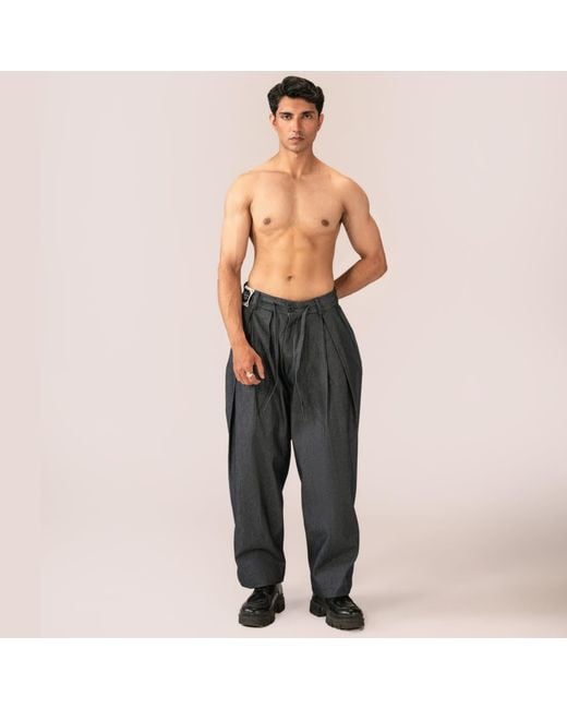 Collected Xx Gray Samurai Shalwar Pants