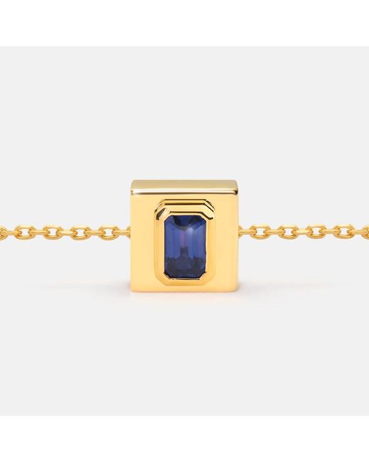 Kouree Metallic 'Baby Boy' Necklace Pendant Charm