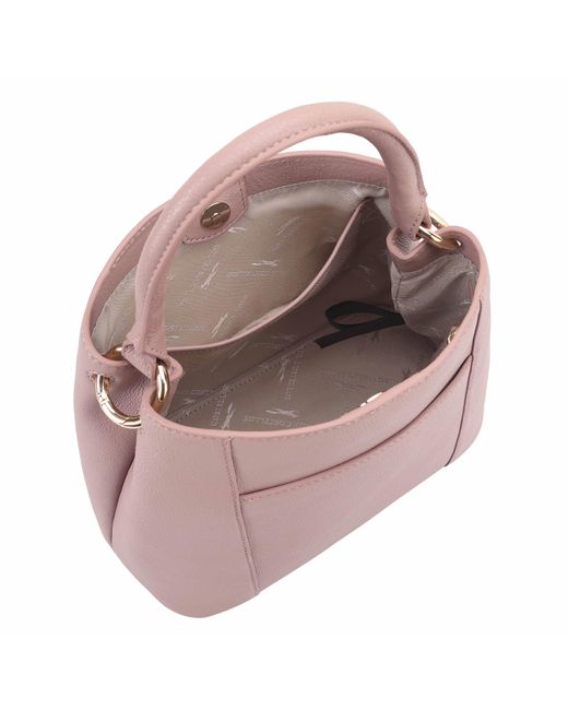 Paul Costelloe Pink Rosa Leather Bag